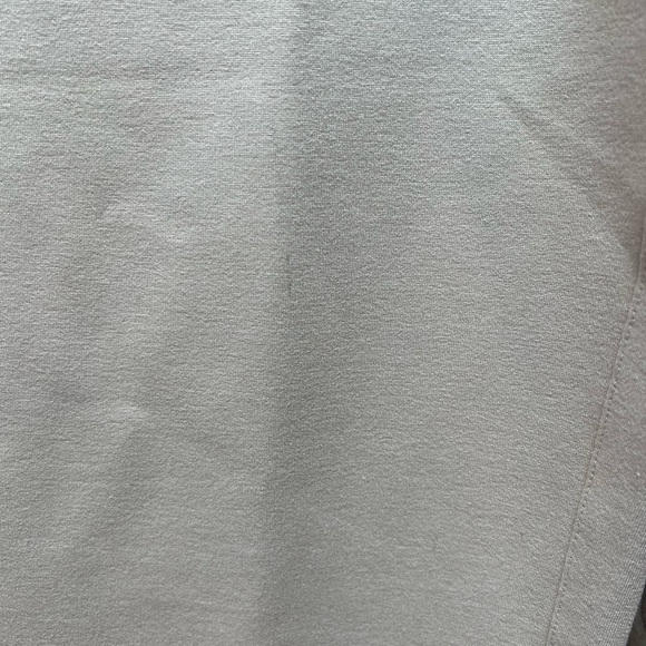 QUINCE ultra stretch ponte straight leg pant in Ecru-Medium Petite - Picture 7 of 8